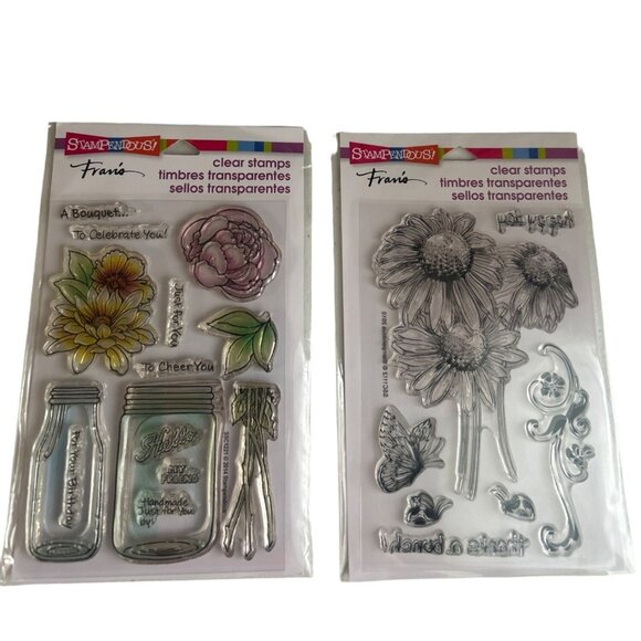 Stampendous Clear Stamps - Bouquet For You & Daisy Thanks - Picture 1 of 5